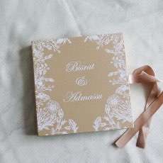 Transparent Acrylic Invitation Card With Hardcover Box Wedding Invitation Card